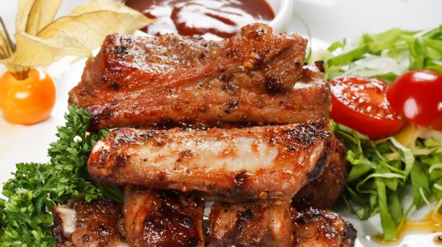 grilled ribs