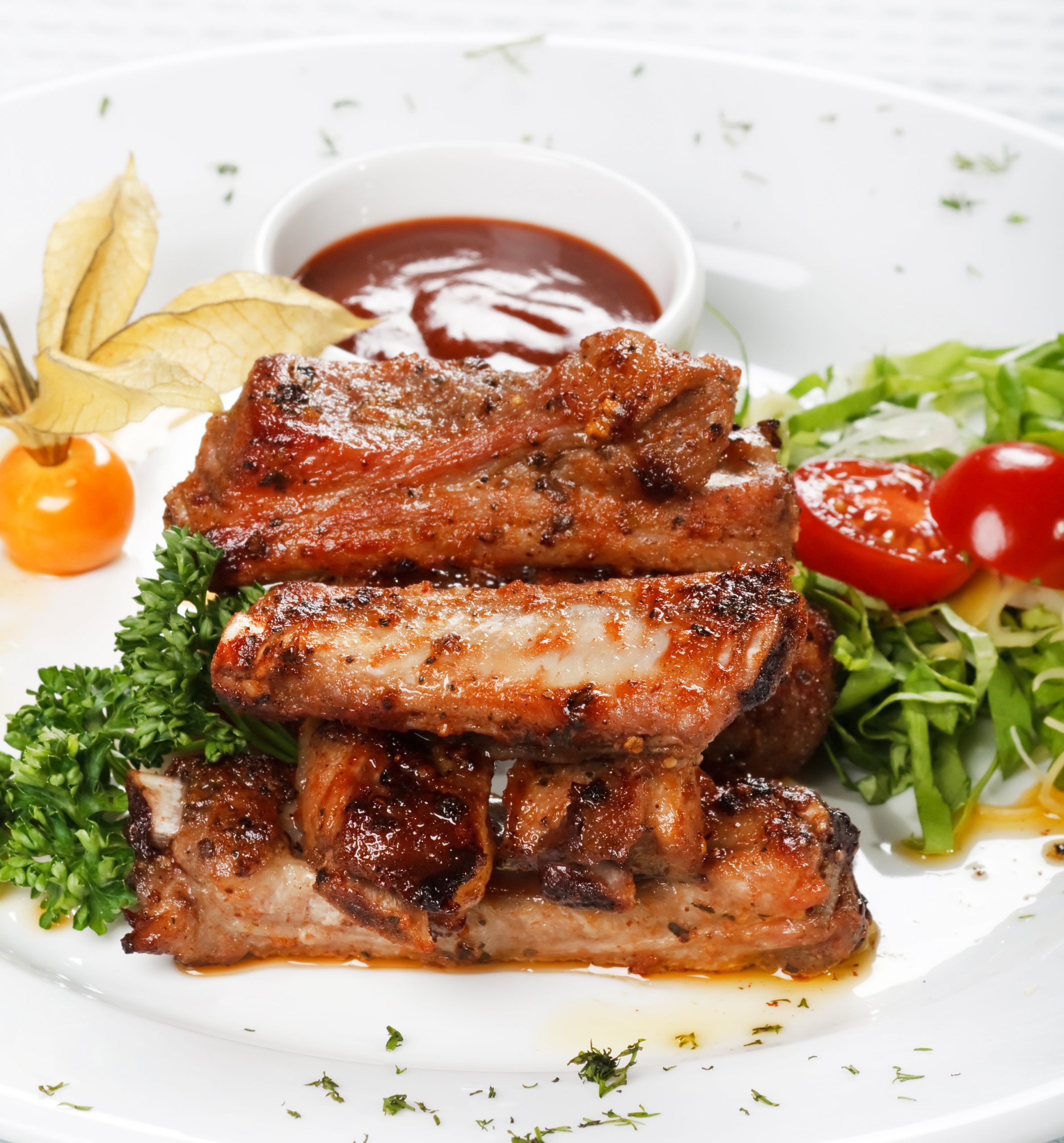 grilled ribs